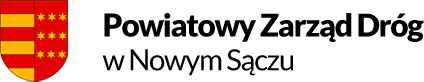 Logo Powiatowego Zarządu Dróg w Nowym Sączu
